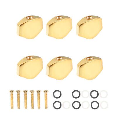 6 Sets Stringed Instrument Handles Strings Turner Caps Strin