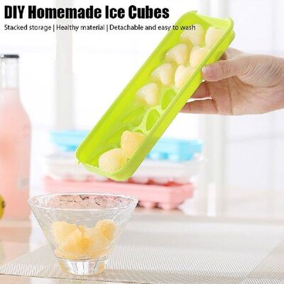 14 Greative Heart-Shaped ice Mold Double-Layer Love ice box
