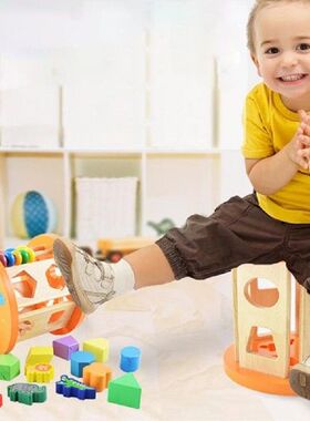 1 Set Busy Wheel Toy Burr-free Bright-colored Entertainment