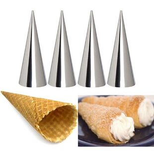 Ice Cream Crispy Mold Pastry Making Conical Curling Device