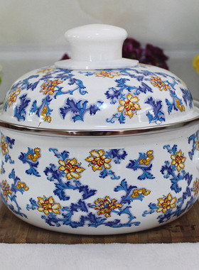 Japanese porcelain enameled small flower flat milk pot