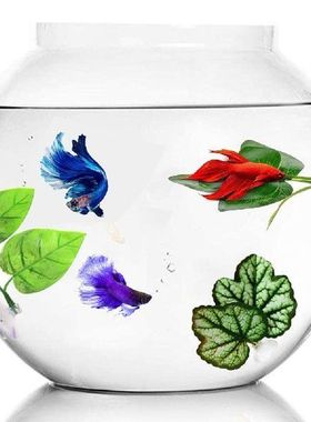Artificial Aquarium Betta Fish Leaf Pad Fish Tank