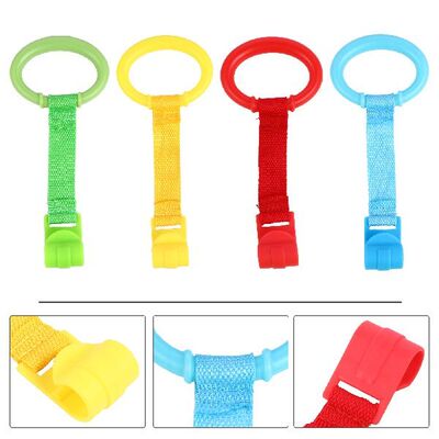 Baby Pull Ring Rings Up Stand Crib Playpen Assistant