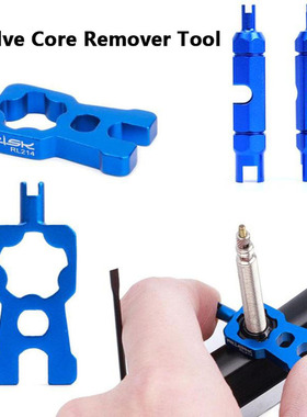 4 In 1 Bike Valve Core Wrench and Presta Tire Valve caps Bic