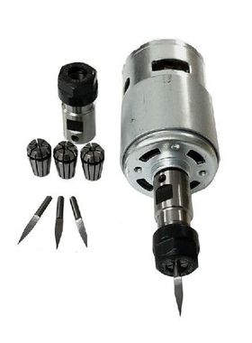 775 DC Motor with ER11 Extension Rod Carving Knife 12-36V