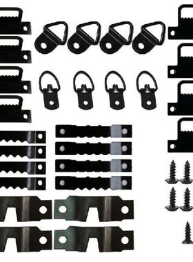 76 Buah/Set Kit Gantung Bingkai Foto Gantungan Bergerigi