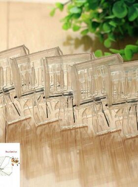 5Pcs Transparent Plastic Beekeeper Clip Queen Bee Rearing
