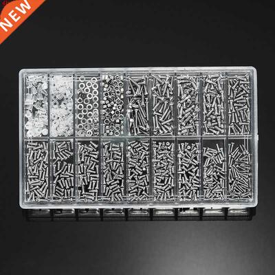 MXAS2 1000pcs Glasses Sunglass Spectacles Screws Nut Repair