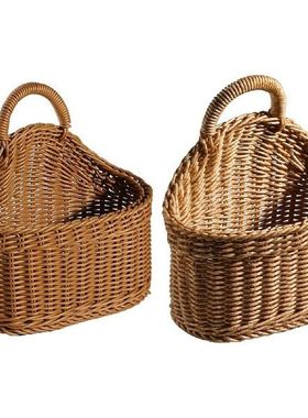 Jute Woven Hangings Storage Baskets Wall Mount Hangings