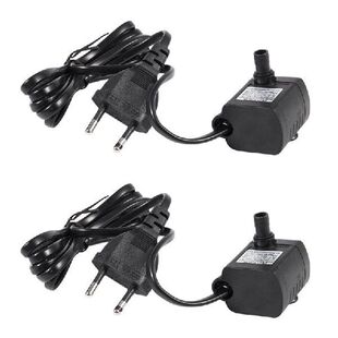 2X Water Oxygenator Air Pump Compressor 4W For Aquarium