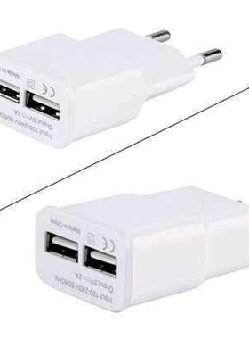 Hot USEU Plug AC Adap 5V 2A Dual USB 2Port For Cellphon