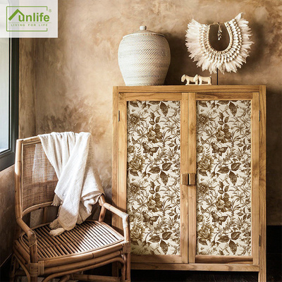 Retro Nostalgic Wallpaper Self-Adhesive Bedroom  Waterproof