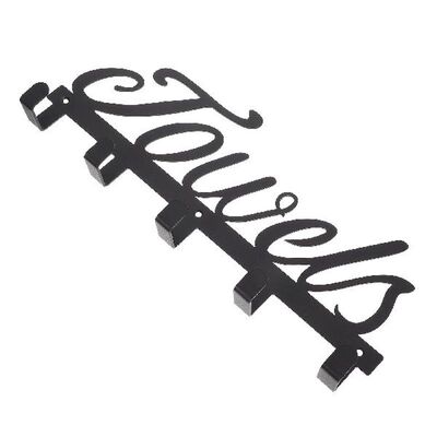 Wall Hooks Coat Rack Towel Hanger Key Hook Metal Entryway