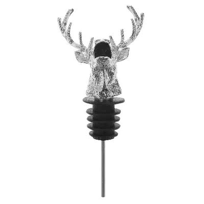 Deer Head Shaped Metal Pour Spouts Bottle Pourers with