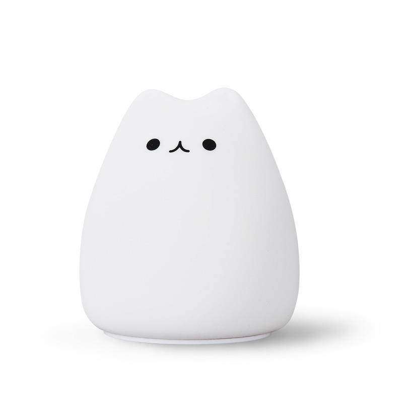 7 color changing led night light dream cute cat night lamps