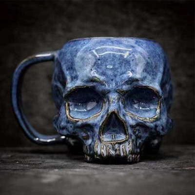 1 Pcs 480ML Cranium Cup Skull Cup Halloween Thriller Horror