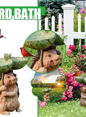 Miniatures Kawaii Accessories Resin Birdbath Polyresin