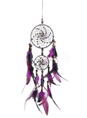 1pc New Handmade Dream Catcher With Feathers Wall Hanging