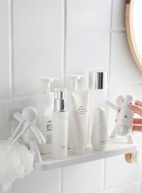 Kitchen Condiment Finishing Rack Shelves for Wall Household