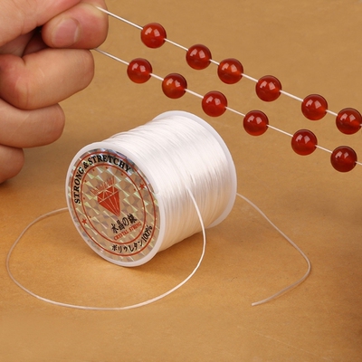 Elastic Clear Beading Thread Stch Polyester String Cord for