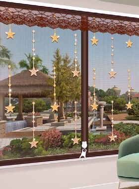 Zipper opening Insect Window Screen mosquito net for window