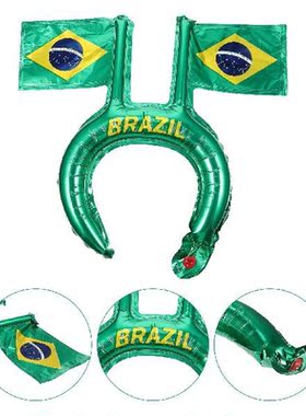 Football Party Headband Headbands Flag Soccer Favors