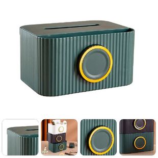 Tissue Box Cover Rectangular Holder Remote Organizer