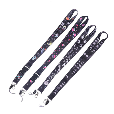 Outer Space Astronauts Lanyards Cool Neck Strap Webbings