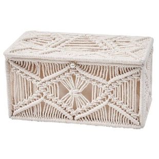 Handwoven Tissue Box Decorative Multifunction Organization
