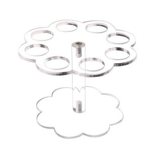 Ice Cream Cone Holder Stand Clear Acrylic Waffle Cone