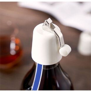 Wine Bottle Stopper Stainless Champagne Cork Cap Reusable