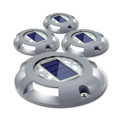 Aluminum Solar Deck Lights Garden Driveway Dock Lights Outdo