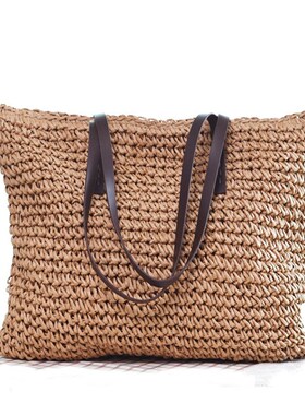 Recreation bag contracted twine crochet bag monofilament