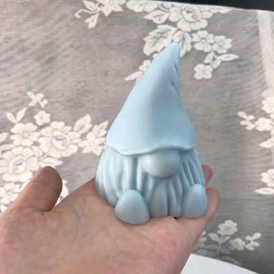 Dwarf Santa Decoration 3D Candle Mould DIY Candle Epoxy