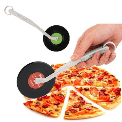 Creative Vinyl Record Pizza Cutter Slicer Pizza Wheels