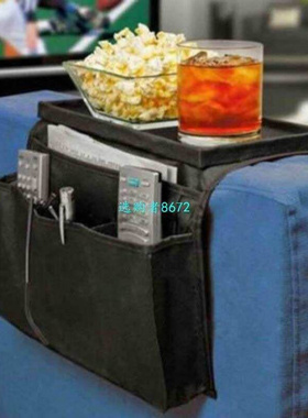 Couch Arm Rest Table Organizer Tray Sofa Pockets Magazine Ra