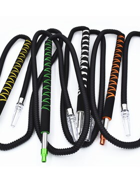 Length185 CM Food Grade Silicone Shisha Hookah Hose Chicha