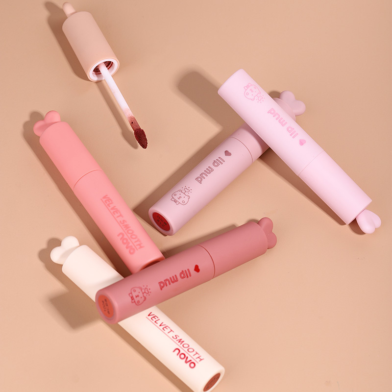 1pc Liquid Lipstick Mist Feeling Lip Mud  Long Lasting