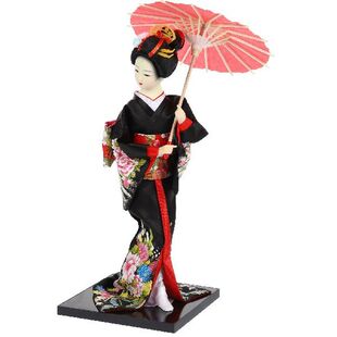 Japanese Kimono Geisha Figurine Japanese Girl Statue Home