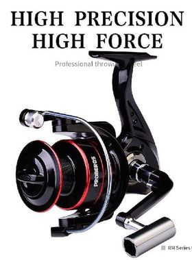 PRBBEROS New 500-7000 No gaps 15kg Max Drag 5.2:1 Spinning