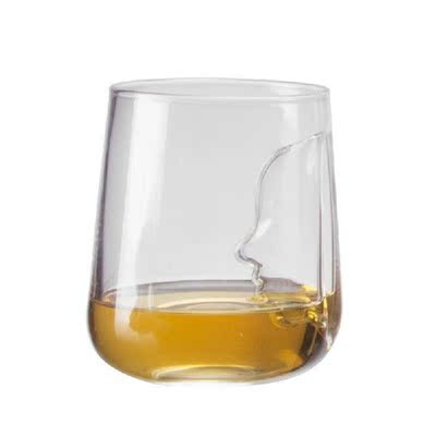 200-800ml Creative People Face Wine Set Goblet Whisky