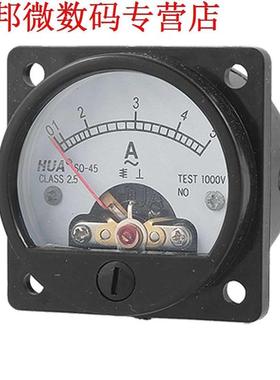 Klasse 2.5 Nauwkeurigheid AC 0-5A Analoge Panel Ronde Meter