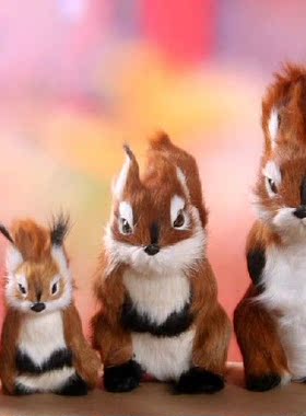 Manual simulation of animal squirrel squirrels child gift