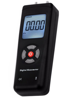 Manometer Digital Portable Handheld Air Vacuum Gas Pressure