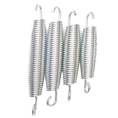 10PCS Trampoline Springs Heavy Duty Galvanized Steel Springs