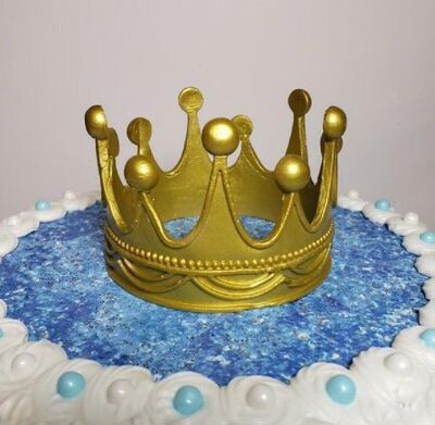 Crown Silicone Mold Fondant Mold Cake Decorating Tools