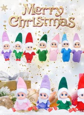 Creative Christmas Elf Baby Doll Oranments Merry Christmas