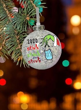 HOT Christmas Balls Ornaments Shatterproof Clear Xmas Balls