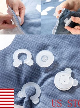 8pcs Bed Duvet Covers Sheet Holder Snap Fix Clamp Fastener