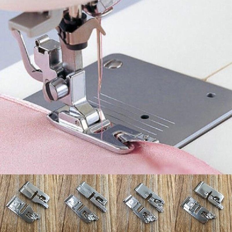 Domestic Sewing Machine Parts Hemmer Foot Rolled Hem
